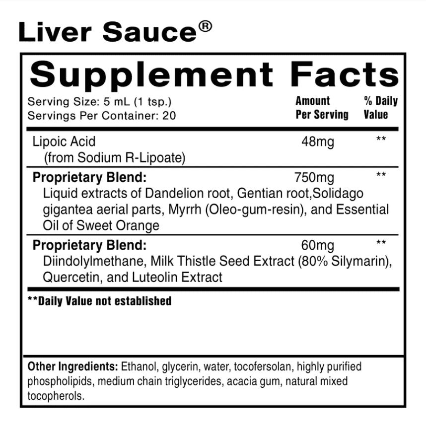 Liver Sauce by Quicksilver Scientific - Image 2