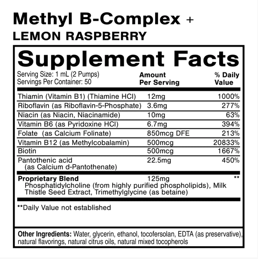 Methyl B-Complex by Quicksilver Scientific - Image 2