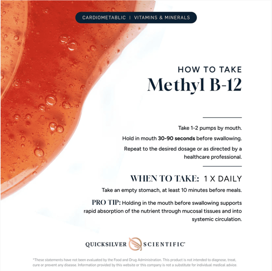 Methyl B-12 by Quicksilver Scientific - Image 2