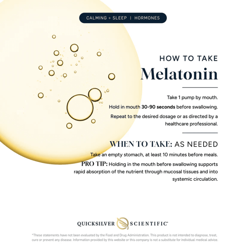 Melatonin by Quicksilver Scientific - Image 4